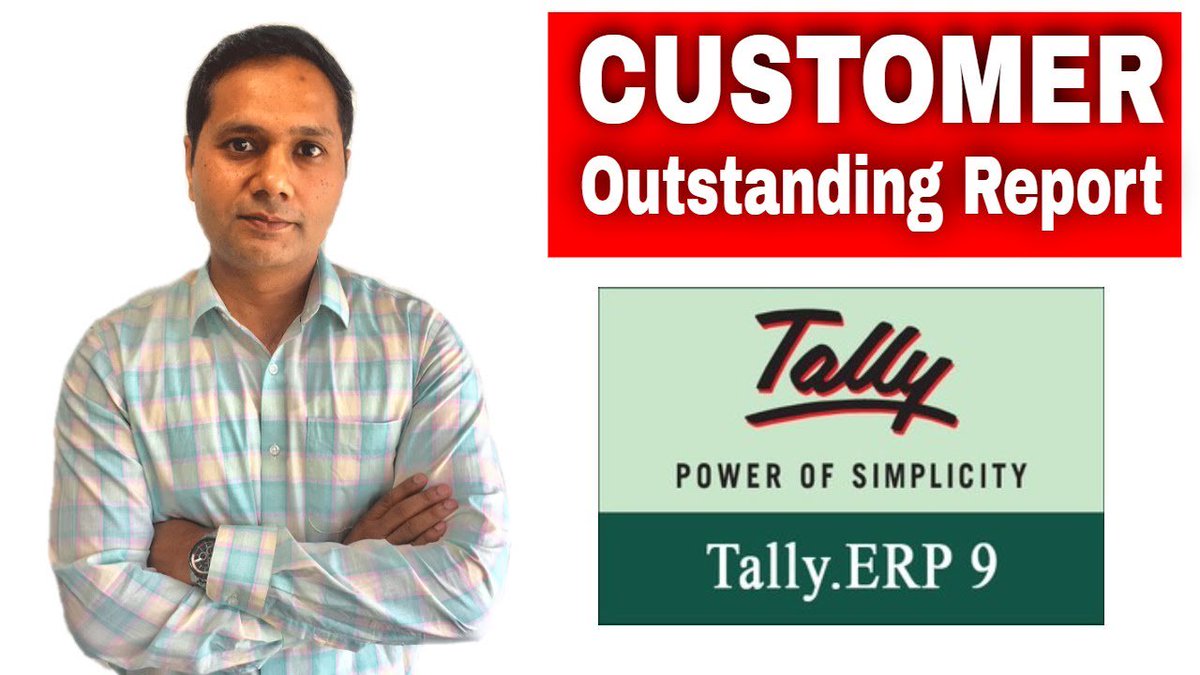 veer_tutorial's tweet photo. Check out my latest video "Customer Outstanding Bill wise Report in Tally ERP 9"

Watch Now: https://t.co/q3qLtjqvlV https://t.co/QEUtKdIacJ