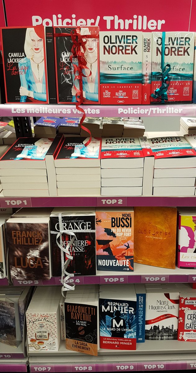 ZazLaTortue's tweet photo. TOP de cette semaine #CamillaLackberg @ActesSud @OlivierNorek chouchou @michellafon @fthilliez @Fleuve_Editions #JCGrange @AlbinMichel @michelbussi @PressesdelaCite #ADamasio #MCBeaton #Giacometti #Ravenne @LattesLeMasque @Bernard_Minier @XOeditions #MHClark 😉📚📖🦉 https://t.co/tWzprpBTZW
