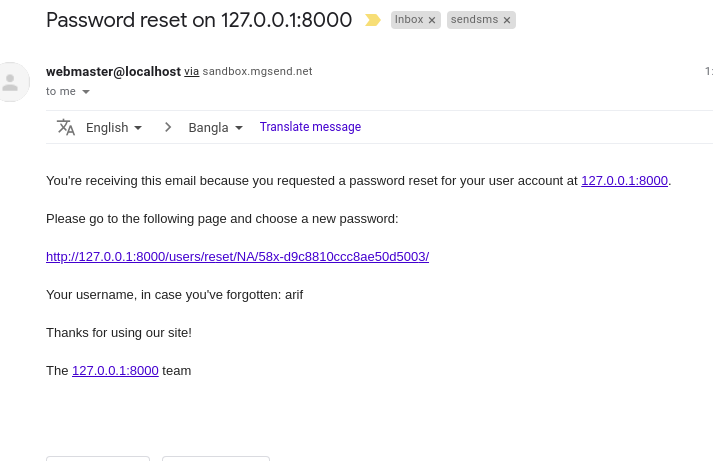 Asadlive84's tweet image. Just I achieved. Happy
integrate email with Django.
#learningDJango