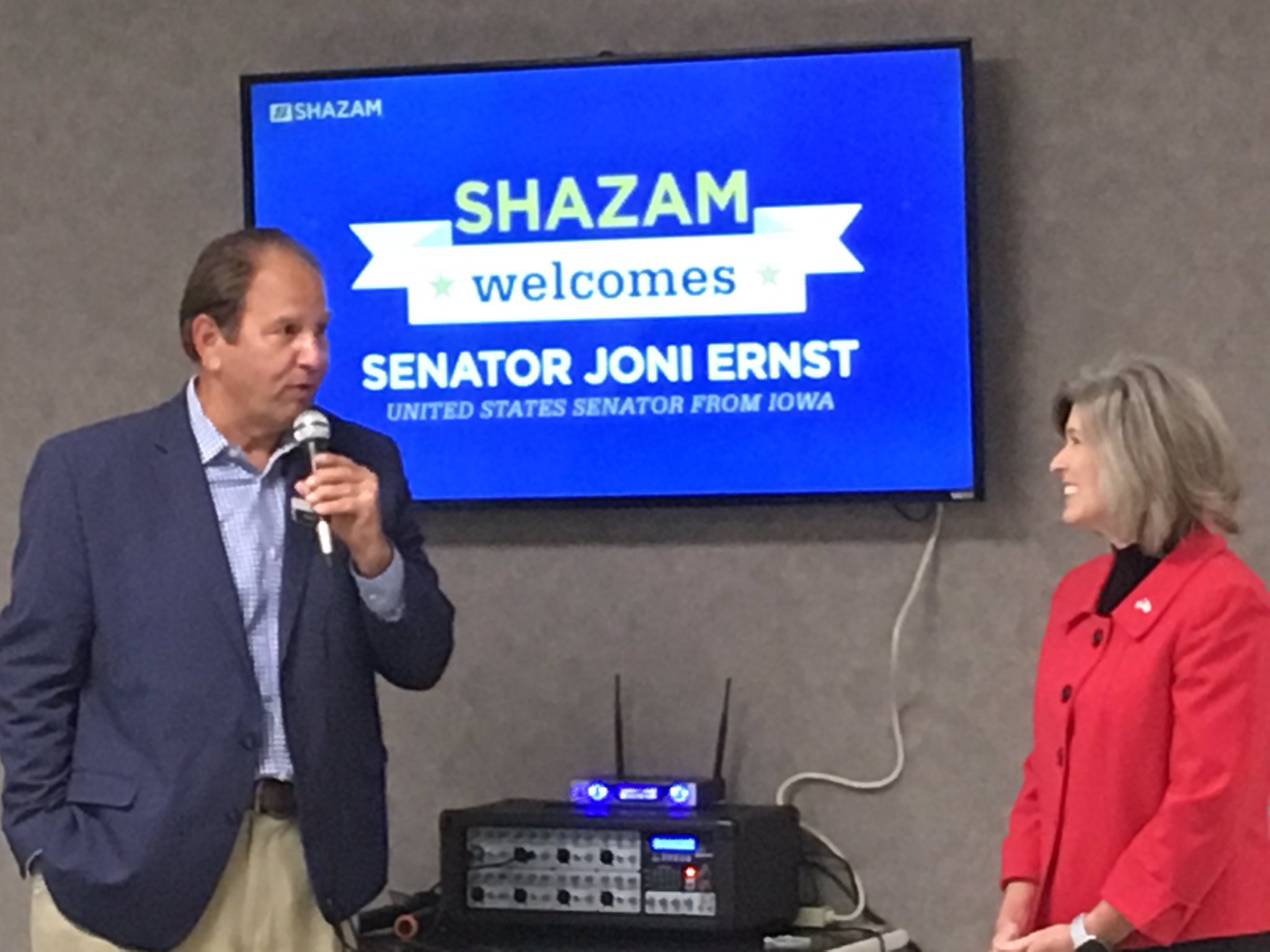 Shazam We Re Educating Joniernst On The Impact Fraud Has On Consumers Throughout The Country And The Role Shazam Plays In Fightingfraud T Co Lj1k4yhqw3 Twitter