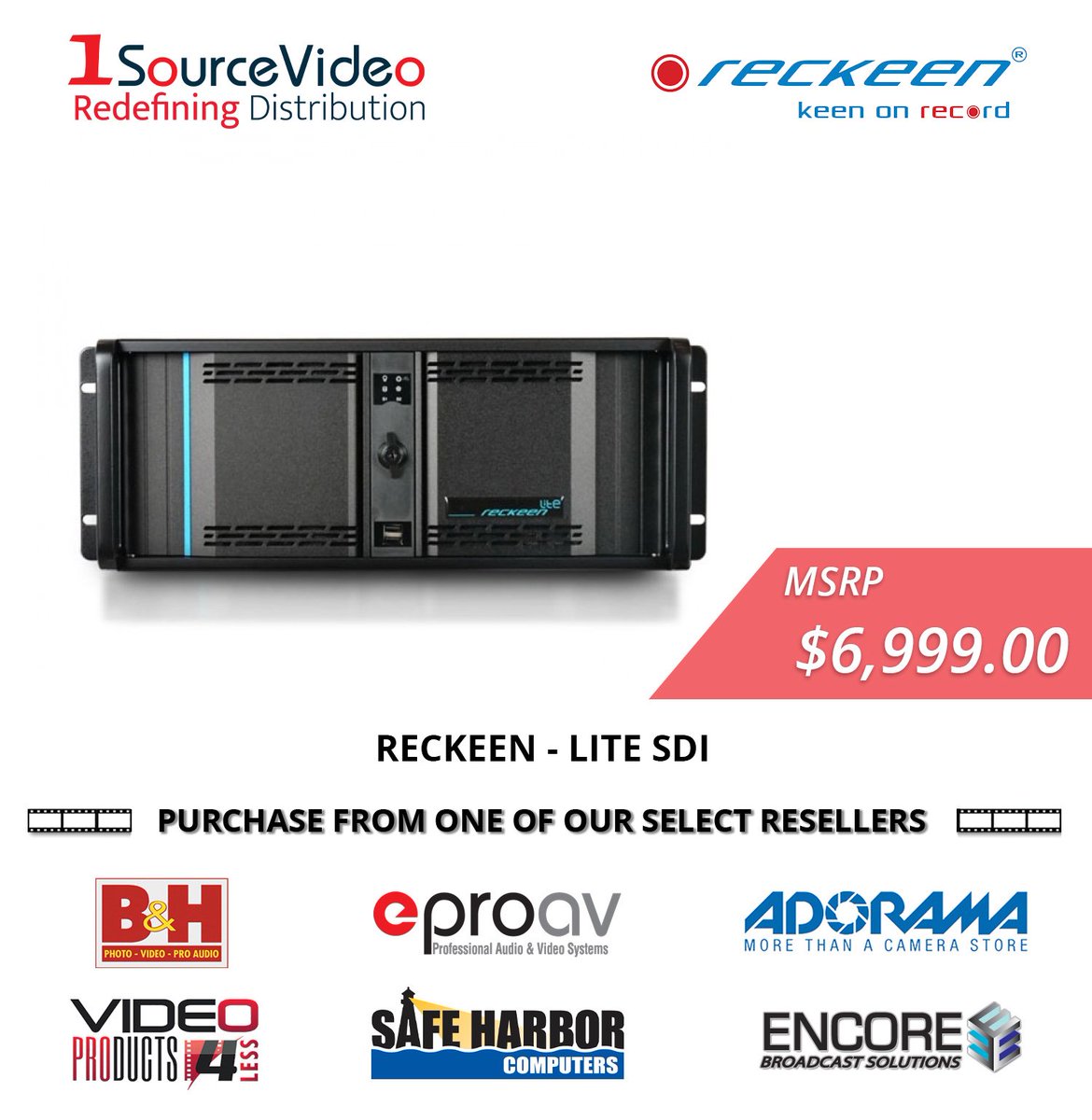 1sourcevideo's tweet photo. The RECKEEN LITE is a complete and user-friendly system for starting your own virtual studio based online TV channel! #RECKEEN #1SourceVideo #RedefiningDistribution #SafeHarbor #BandH #VP4L #EProAV #SafeHarbor #Adorama #EncoreBroadcastSolutions https://t.co/JrFPXGJ21P