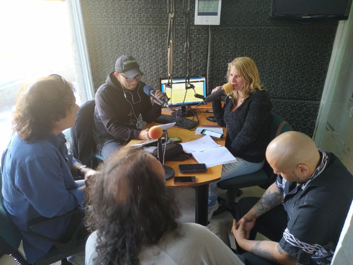 Ya estamos #AlAire desde @lacima96 conversando sobre la Primera Edición del #ClassicMetalFest este #7Sep en el templo del rock @elmolinoccs  junto a las leyendas del Metal Venezolano @ARKANGELVen @Arrechoband y <a href="/GrandBite/">Grand Bite</a>