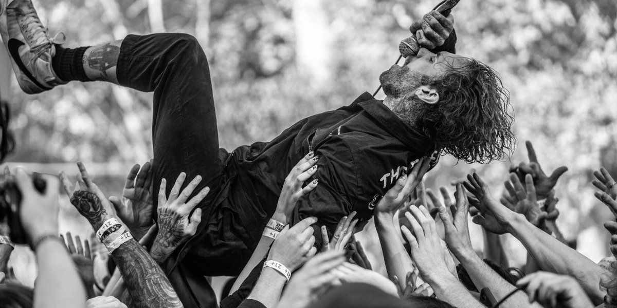Revolvermag's tweet photo. .@fever333 are about to throw down at the first-ever #Wouldstock pop-up festival. Stream their set live via Facebook. https://t.co/W0l7EVvZrX https://t.co/g65Yadx1sN