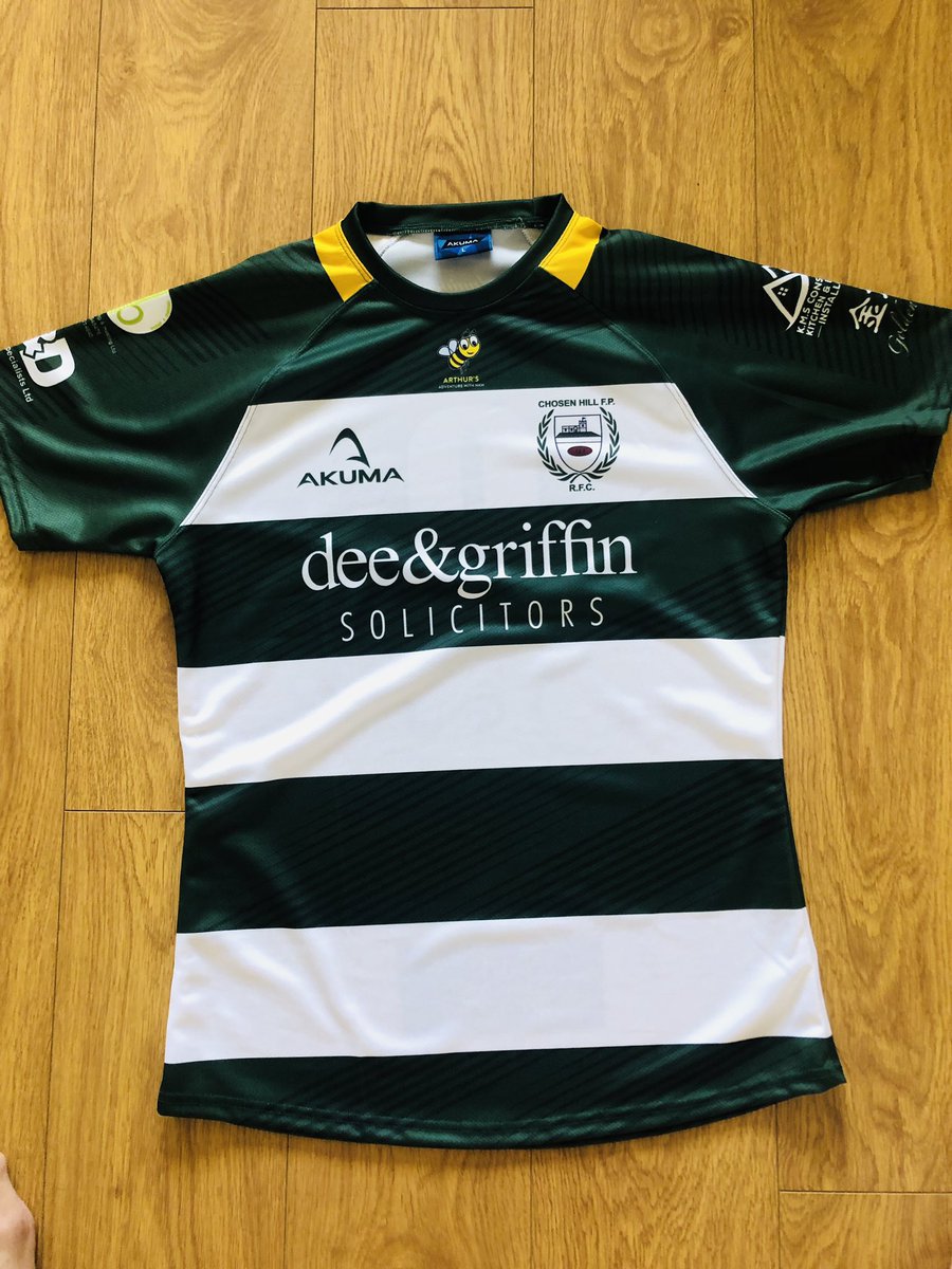 CHFPRFC's tweet photo. Looking forward to wearing the new kit tomorrow as well courtesy of @Akuma_Sports Big thanks to all our sponsors especially @deeandgriffin Thanks for all of your support! The new strip will proudly have our club charity on @ArthurSpackman which is a charity close to the clubs ❤️ https://t.co/bSzADuGw2y
