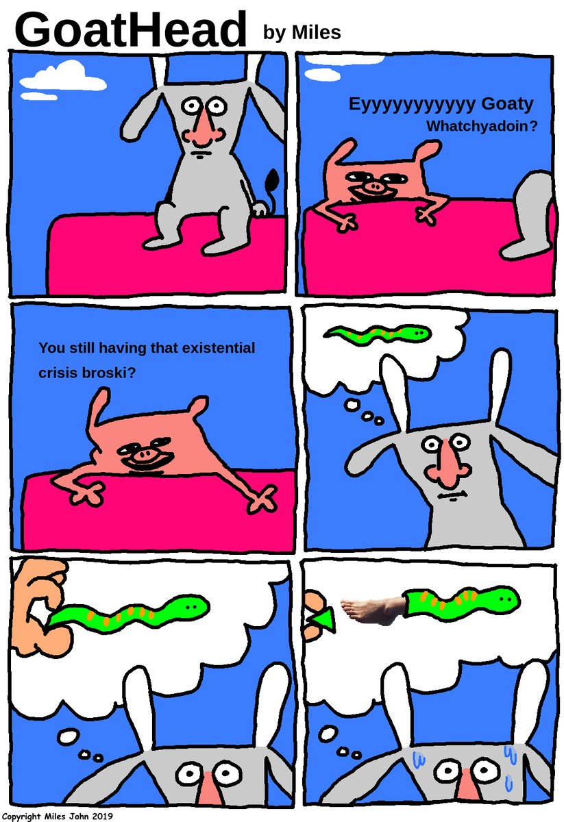 GoatHead episode 9: Snake it Baby!
#GoatHead #webcomic #webcomics 
