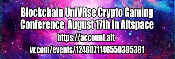 SilicaNexus's tweet photo. Tomorrow is the big VR Conference: Blockchain UniVRse put together by @BlockDecentral. We can't wait to give out Droid tokens to those attending! https://t.co/IzUA7tChba Be there with @CryptoKitties @enjin and @EtherLegends!
#VR #virtualreality #BlockchainGames #videogames #games https://t.co/I10dtQrzA0