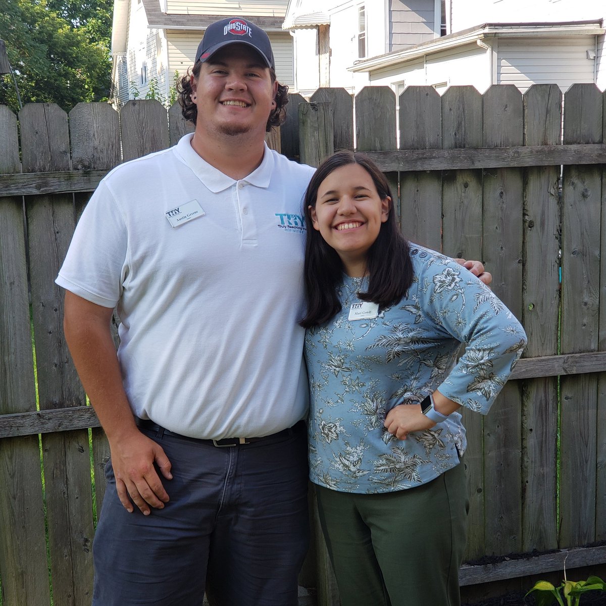 TRY_akron's tweet photo. This week we said farewell to our summer interns. #backtoschool 
Austin led a lawn care crew for our Employment Skills Training Program and Mari worked on fundraising and marketing in the office. https://t.co/UEq1xvfXri