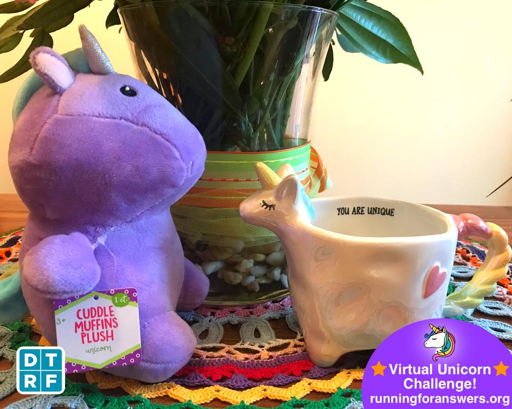 DTRFoundation's tweet image. If you can’t join #desmoid #unicorns at ﹡YEAR 10﹡ of @RunforAnswers this Sept, take the RFA VIRTUAL UNICORN CHALLENGE!﹡ ✨🦄✨

The top 3 RFA Virtual Fundraisers in August will each receive a UNICORN PRIZE PACKAGE! Register as a Virtual Fundraiser at runningforanswers.org.