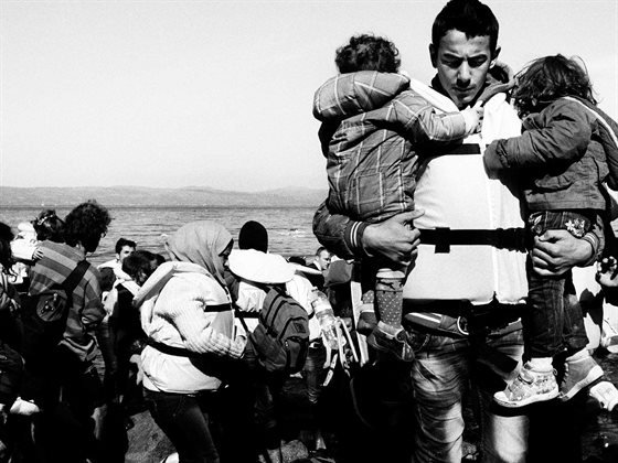 dmuleicester's tweet photo. 'I Can Only Tell You What My Eyes See' an emotive exhibition of 100 images of asylum seekers around the world has opened at The Gallery at DMU 📸 Read about the exhibition which is part of the Journeys Festival International 👉 https://t.co/TndzB11O7J 👈 #ProudToBeMore https://t.co/mmtBasVO5h