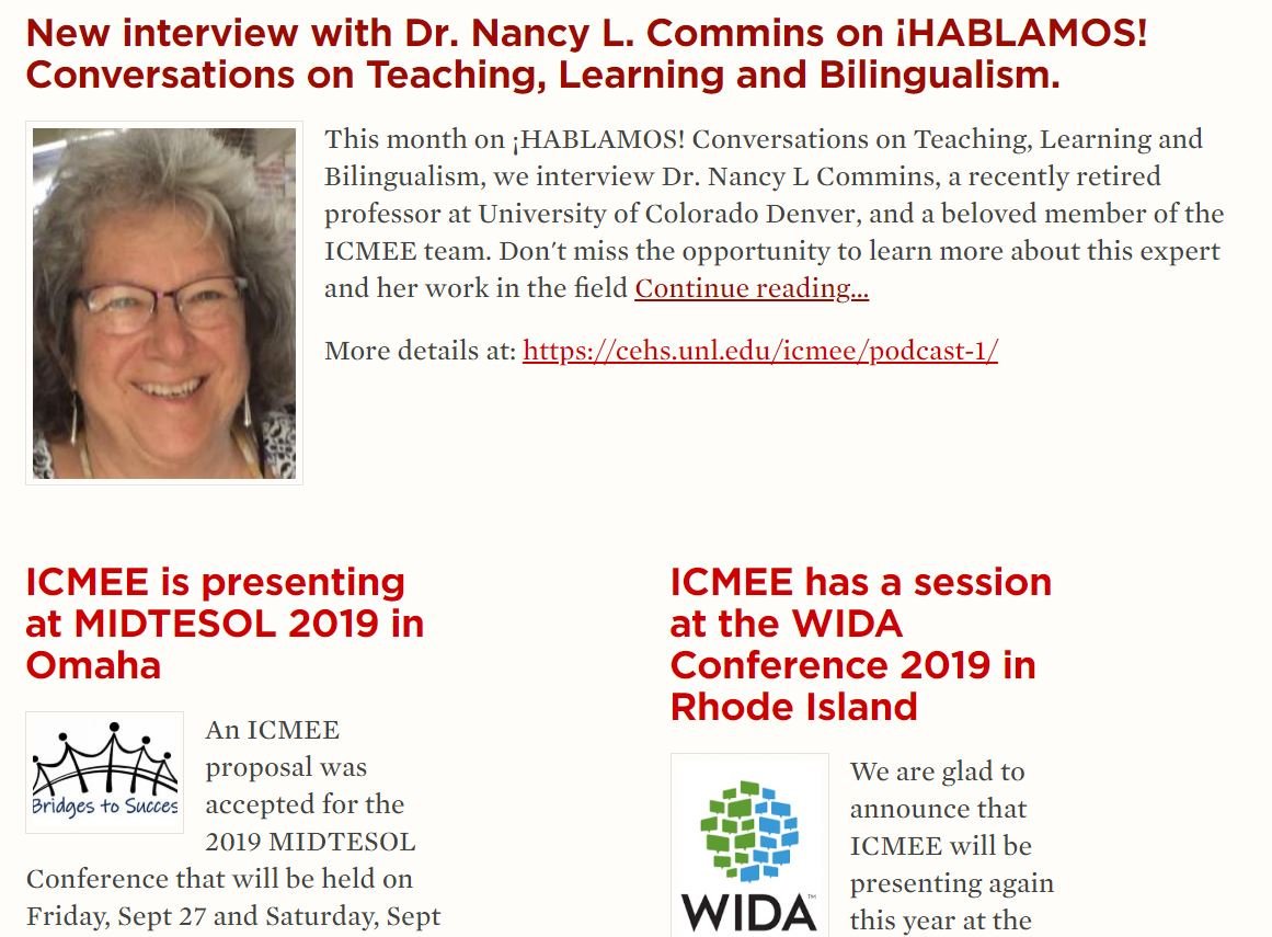 ICMEE_UNL's tweet photo. Have you missed our latest newsletter? Are you interested in reading any of our past newletters? No worries! You can find them all here @ https://t.co/asmYWwzHzD https://t.co/W1m9zjUeZO