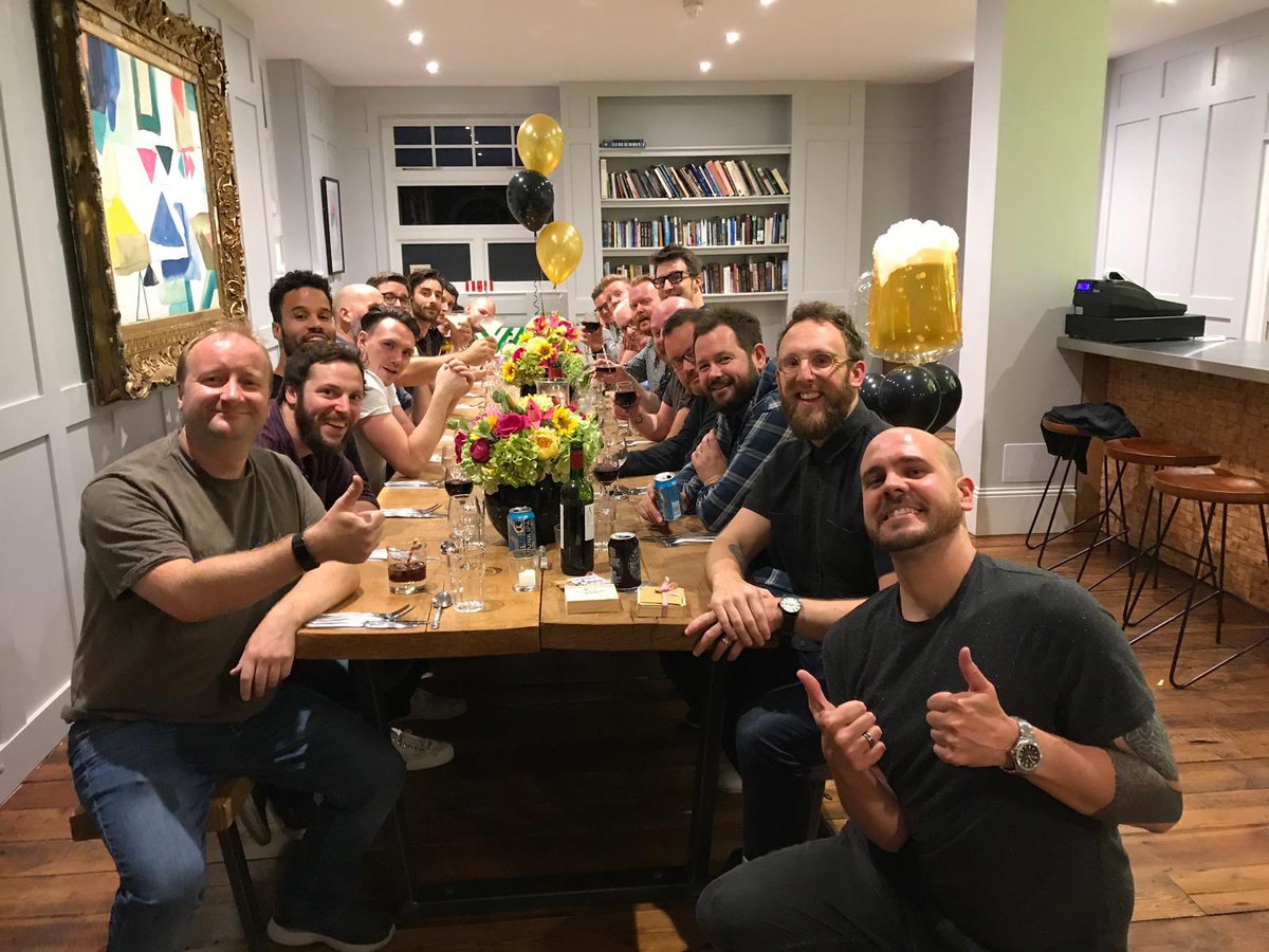 ClockworkHotel's tweet photo. Well done to Phil and his stags for unlocking the hotel within the hour!

#hotel #puzzlehouse #escaperoom #party #stagparty #teamwork #puzzles https://t.co/3w6xiiceJv