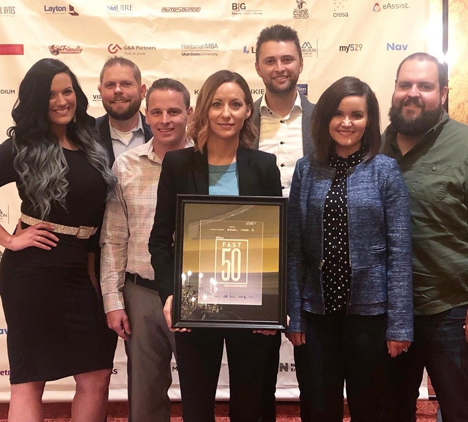 DisruptiveAds's tweet photo. Proud of the @disruptiveads team for another amazing accomplishment 💯
We are honored to be one of Utah’s fastest-growing companies! Our incredible employees and clients make it happen! #boom #ubfast50 https://t.co/dqhlwYLTZc