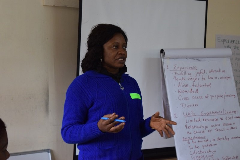 JesuitsAfrica's tweet photo. #Breaking into groups to explore participant's experience of working with youth, expectations and challenges of the Universal Apostolic Preferences (UAP) #TrainingofTrainers #DiscernmentProcess #UniversalApostolicPreferences https://t.co/SfRivkJByt