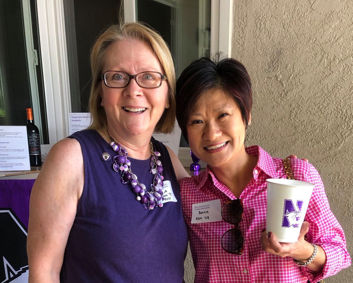 NUAlumni's tweet photo. The @NUClubSac shared photos from their poolside #NUStudent reception! https://t.co/bSwK31OuoZ