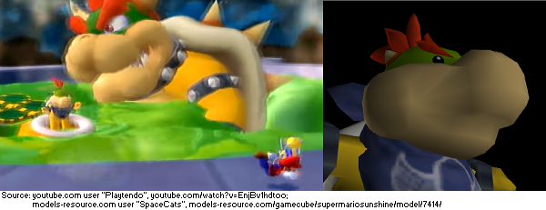 GameCube - Super Mario Sunshine - Bowser Jr. - The Models Resource