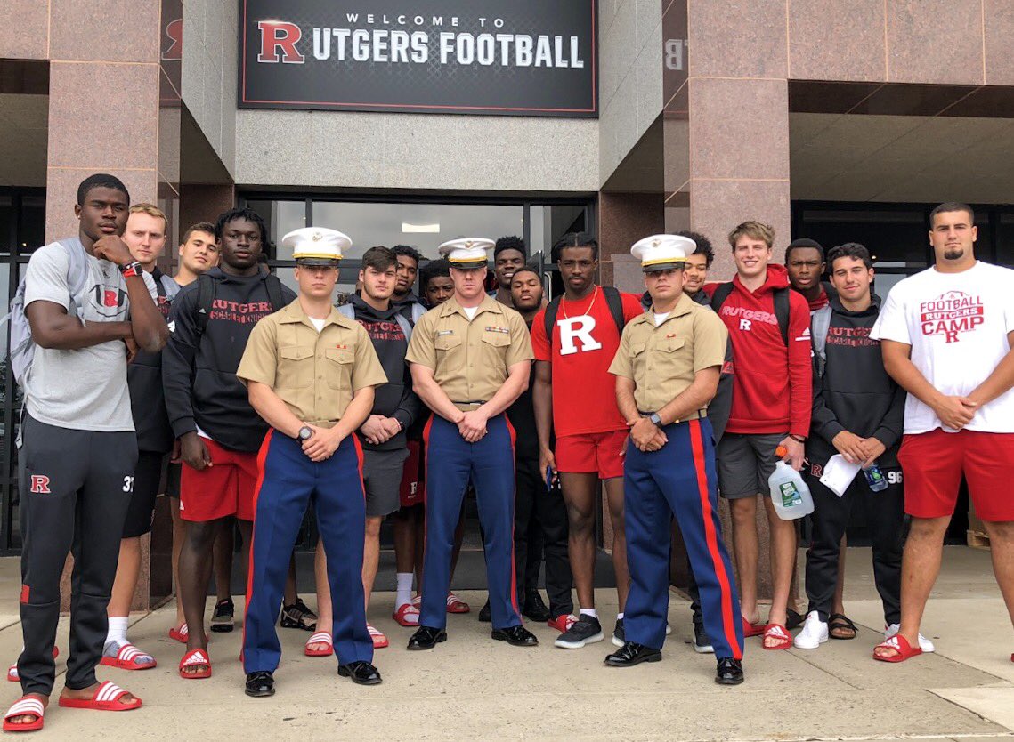 Thank you Captain Frankel for educating our first-year players on the intangibles required to be an elite leader!