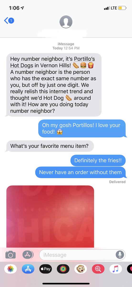 aflf44's tweet image. When your #numberneighbor is @portilloshotdog