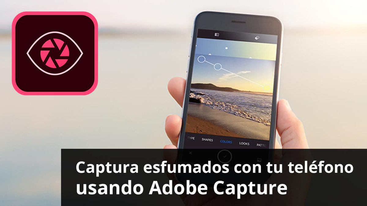 marliton's tweet photo. Video-tutorial de viernes: "Crear gradients con la cámara de tu teléfono usando Adobe Capture." https://t.co/PoM5llMgcZ #xpertlearn #adobeCapture #tutorialXpert https://t.co/necjlPAlQj