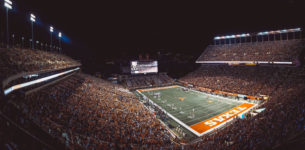 TexasFootball's tweet image. Two more Saturdays. What is your favorite DKR moment?

#ThisIsTexas #HookEm