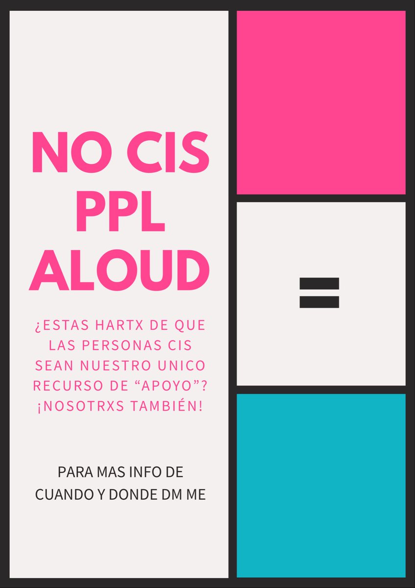 rcklssfxg's tweet photo. Bueno ya que DECODE es senda mierda, lo hago yo. Tenemos lugar, solo hay que cuadrar fecha. Serían reus entre nosotres mismes, apoyándonos, creando familia como comunidad. Cero discrimen aloud, no truscums/transmeds either. If you’re questioning ur gender, ur welcome as well. https://t.co/U7l78FJBf9