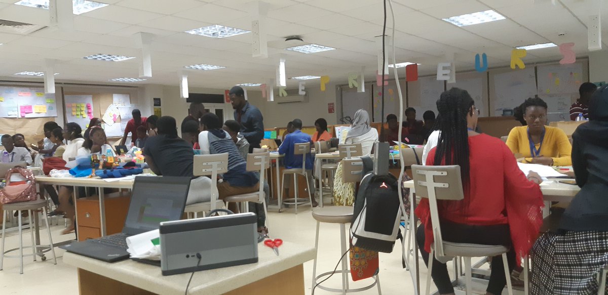 senaagbodjah's tweet photo. Participants in the #entrepreneurship module of #AshesIX here #atAshesi getting ready for the open house tomorrow! They have worked so hard on developing #BusinessModels for #EntrepreneurialOpportunities they have identified. Their solutions are very innovative!
You are invited https://t.co/rnrSYmEIX9