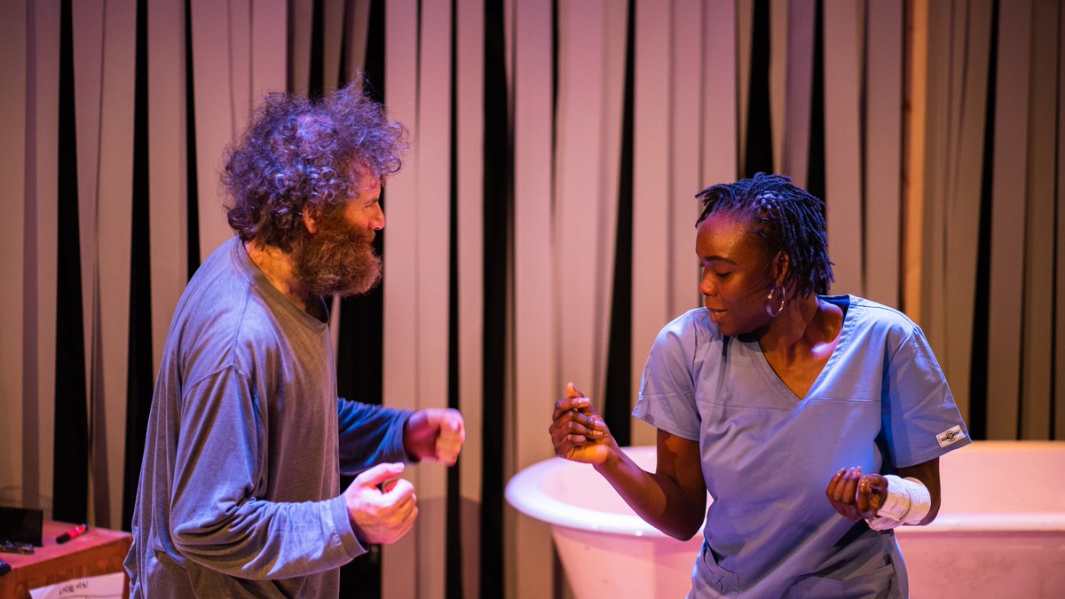 _StevenKavuma's tweet photo. Had so much fun directing @RAdekoluejo's Teleportation and working with the best people @ToniLay @_esmeallman #LeeRavitz. We've got 4 shows left. Pls come & see this beautiful play in a double bill with #PYNEAPPLE. Tickets from £10. #ThisisBlack
https://t.co/prQUuEuHGn https://t.co/DyrdbOfL1q