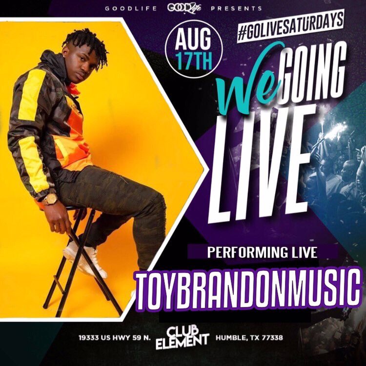 ToyBrandonMusic's tweet photo. REAL SPILL ‼️ IF YOU NOT HERE TOMORROW NIGHT YOU JUST PLAYED YOURSELF 👌🏾 #GoLiveSaturdays @DJMONSTAA LET GET IT 🔥 #NeverNotWorking #ToyBrandonMusic https://t.co/giZ37UgQpu