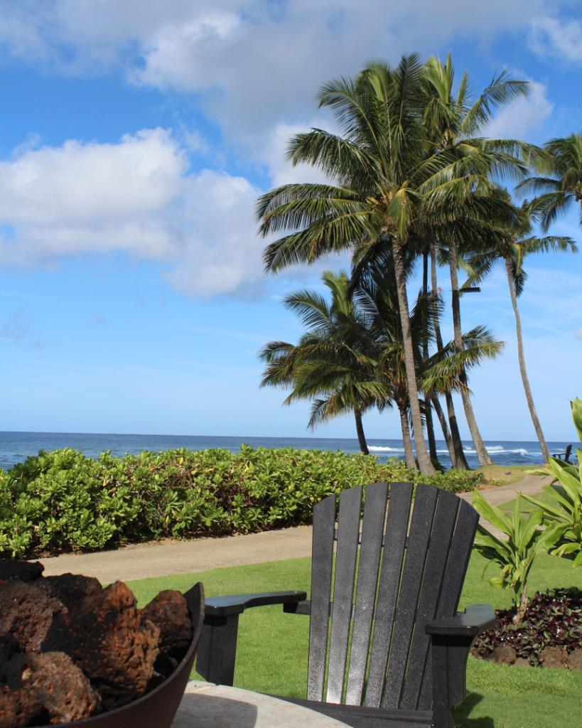 Feeling like you need a vacation? This will be your morning view while you enjoy a hot cup of coffee! Happy Aloha Friday!! 🏝️ 🌺 #alohafriday