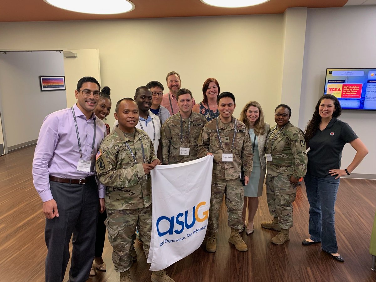 Asug_CTX's tweet photo. SAP Veteran To Work Program at the @ASUG365 Central Texas Chapter Summer Meeting at @TCEA! https://t.co/r1HMF0jprT