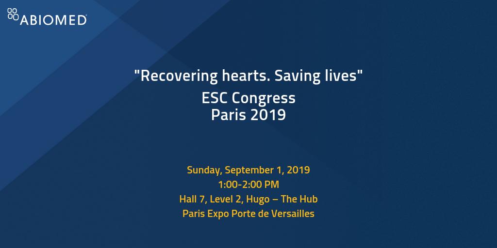 Abiomed on Twitter "Are you attending the escardio congress in Paris