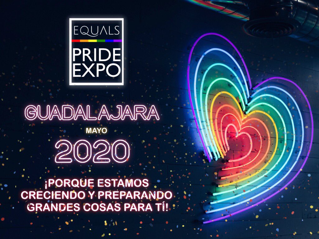 ExpoPride's tweet photo. Estamos creciendo y preparando cosas increíbles para tí ¡ESPERALO! Nos vemos en 2020 https://t.co/siAT1stQEu