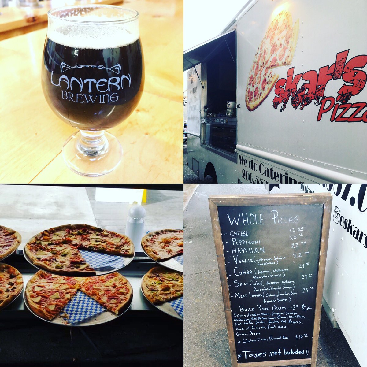 Happy Friday!! Kick off the weekend with a summery stout and @oskarspizzas4 (slices, whole pies - all delicious!!)
#pizzaandbeer #neighborhoodbrewery #northseattle #stoutsyearround #greenwoodseattle #FridayVibes
