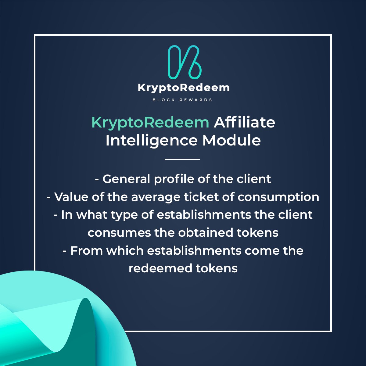 KryptoredeemE's tweet photo. 🔥 KryptoRedeem Affiliate Intelligence Module 🔥

👉 https://t.co/Sb5GiZFwke

#blockchaincontrol #digitalwallet #onlinesurveys #tokensale #customerexperience #rewardstoken #tokens #ICO #customerloyalty #Loyaltyplatform #Blockchainwallet #marketingcampaigns #Blockchaintecnology https://t.co/PlujvsgtSx