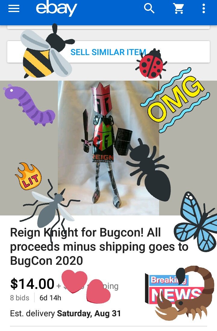 mrgipson's tweet image. #BugConTelethon #bugcon2020