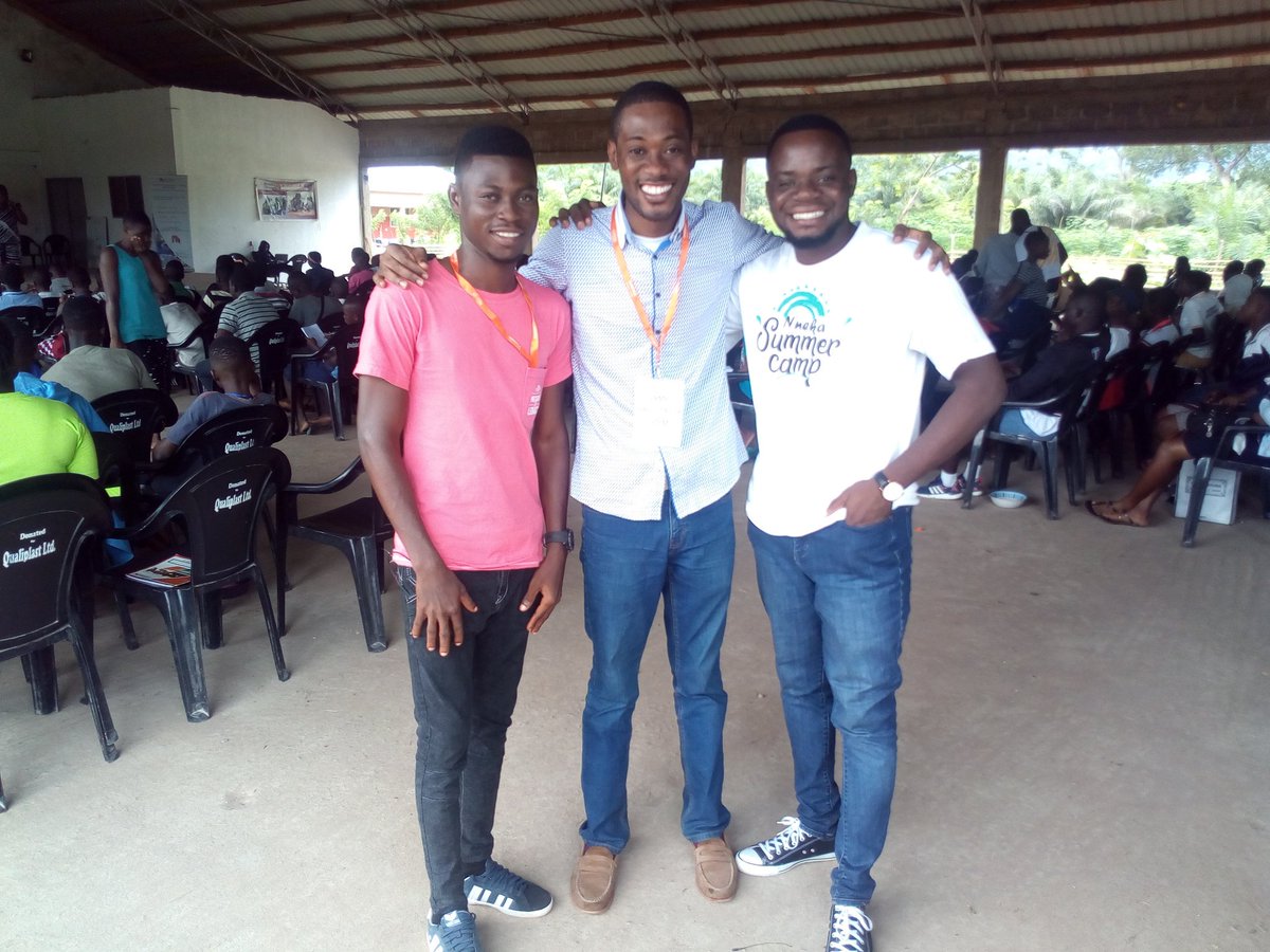 GLabNetwork's tweet photo. This week we were at #NnekaSummerCamp organised by @youth_nneka. We engaged learners from the #VoltaRegion & #WesternRegion on #EnvironmentalStewardship, #PersonalGrooming, #DesignThinking & #PracticalScience activities. #GLCommunityAction #Sci4D https://t.co/Ne68ntcEQw