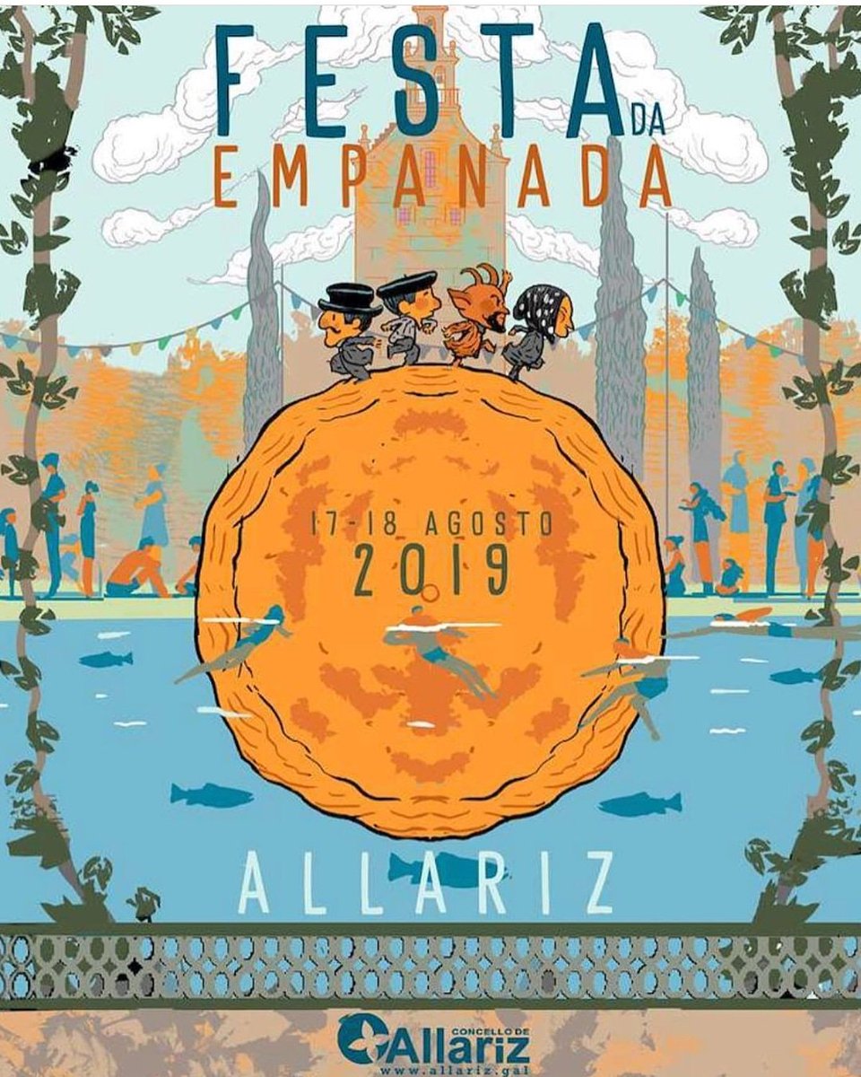 o_buxo's tweet photo. Festa da Empanada Allariz 2019
#empanada #degustacion #billarda #triatlon #piragüismo #gigantes #cabezudos #laroa #habitacionvudu https://t.co/ohjJTdFl6P