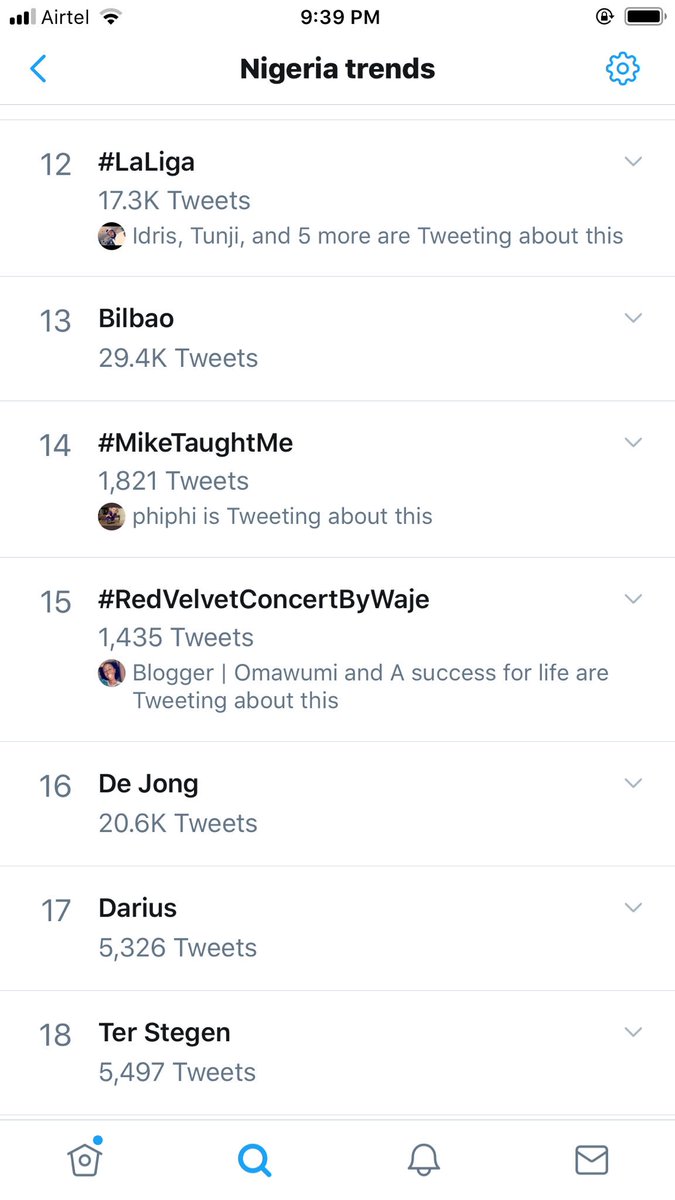 ericasbeautyy's tweet photo. #MikeTaughtMe is trending in Nigeria, On a day #LaLiga just started new season! #TeamMike Y’all are the Mvp’s!! I love y’all ❤️❤️ https://t.co/vp386ItxQA