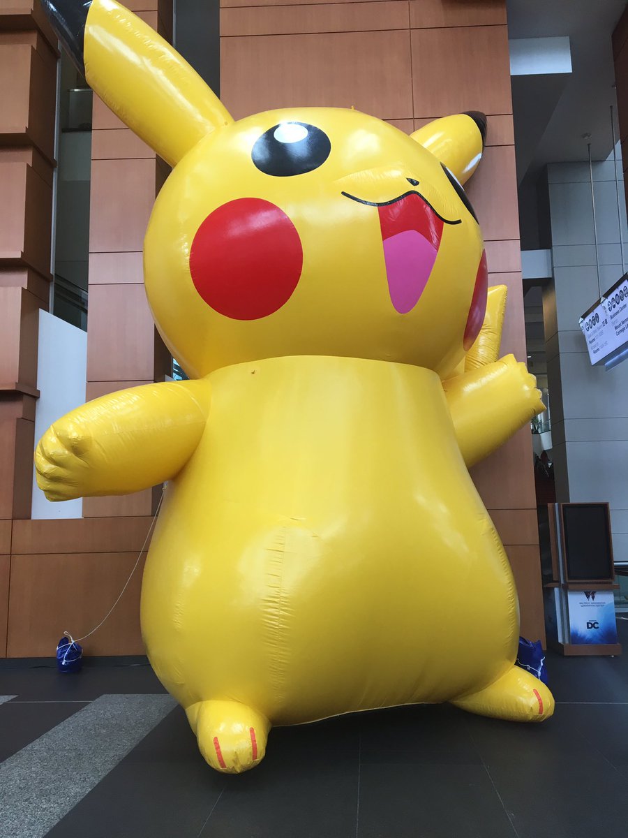 owefair's tweet photo. Struggling to tell #Voltorb from #Polywag? @RachelleAkuffo and I will break it all down for you live from #PokemonWorlds 17:00ET @cgtnamerica #pikachuoutbreak https://t.co/Wg7aM1Cxwt