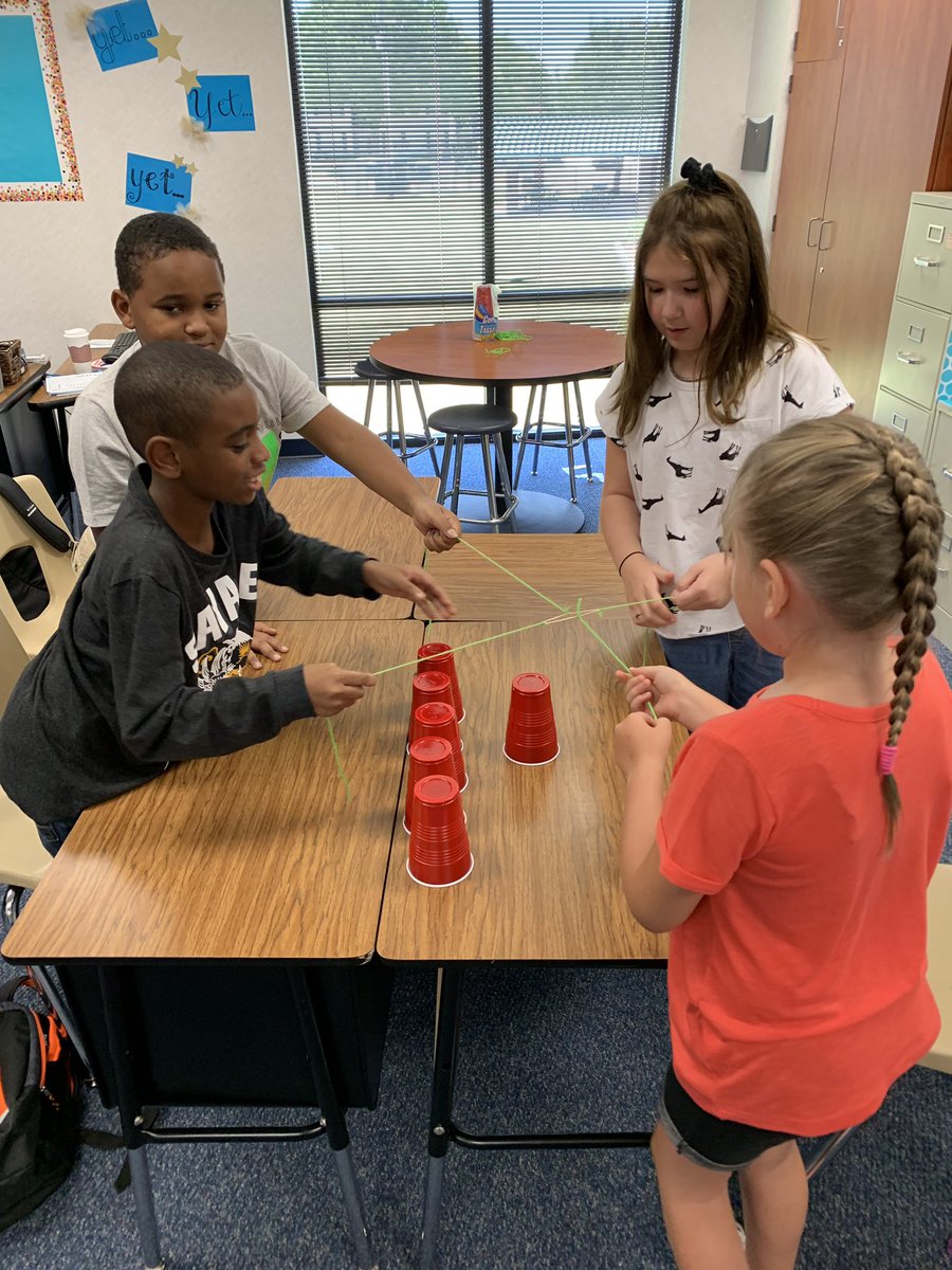 ABerryNesbett's tweet photo. Team building...what did you discover about working with a team? “To appreciate each other’s thoughts and ideas, more minds working together are better than one, we have the opportunity to have the joy of success”. Wow, they impressed me! #boydblackhawks #allenisd https://t.co/r9lNRnjExn