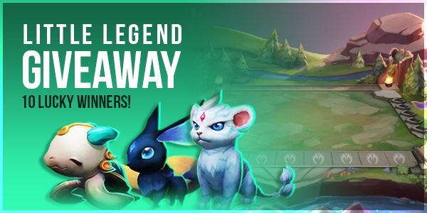MOBAFire's tweet photo. ⭐️⭐️ Little Legend #Giveaway ⭐️⭐️
RT + Follow for a chance to win a Hushtail, Paddlemar or Protector from a Series 3 Egg! 🐢🐈🐅
10 Winners will be drawn on Monday! 
#LeagueOfLegends #TeamfightTactics  Good luck! 🍀 https://t.co/Bcu77l5BAc
