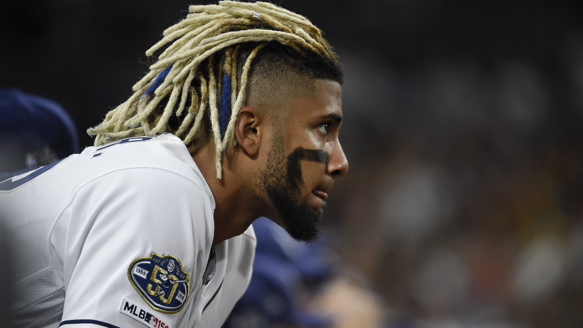 InjuredListMLB's tweet photo. Fernando Tatis Jr. (back) has been placed on the 10-day injured list, retroactive to August 14, with a back strain. This should be a couple of week absence for the dynamic rookie.
#SanDiego #Padres #MLB #FantasyBaseball https://t.co/PYFNnPSv4R