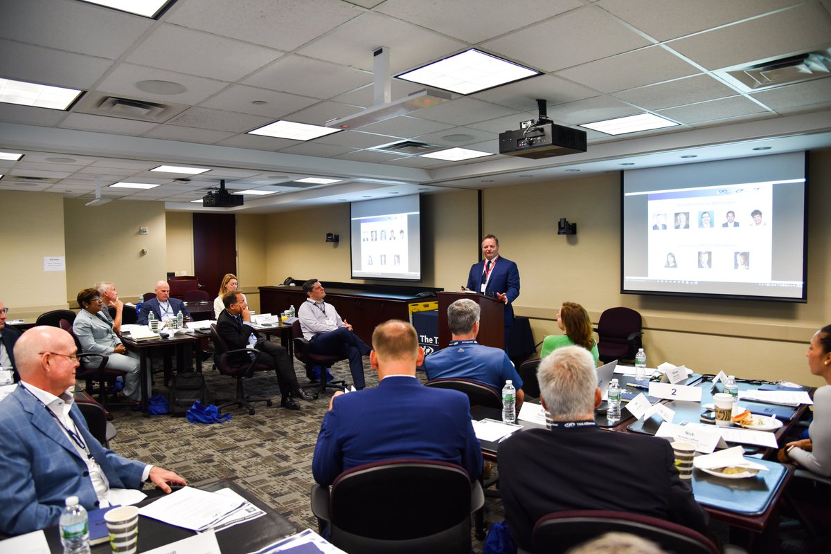 TAG Alliances President &amp; CEO, <a href="/RichardAttisha/">Richard Attisha</a>, welcomes everyone to the 2019 #TAGMPSummit hosted at @Berdon_LLP's New York offices.