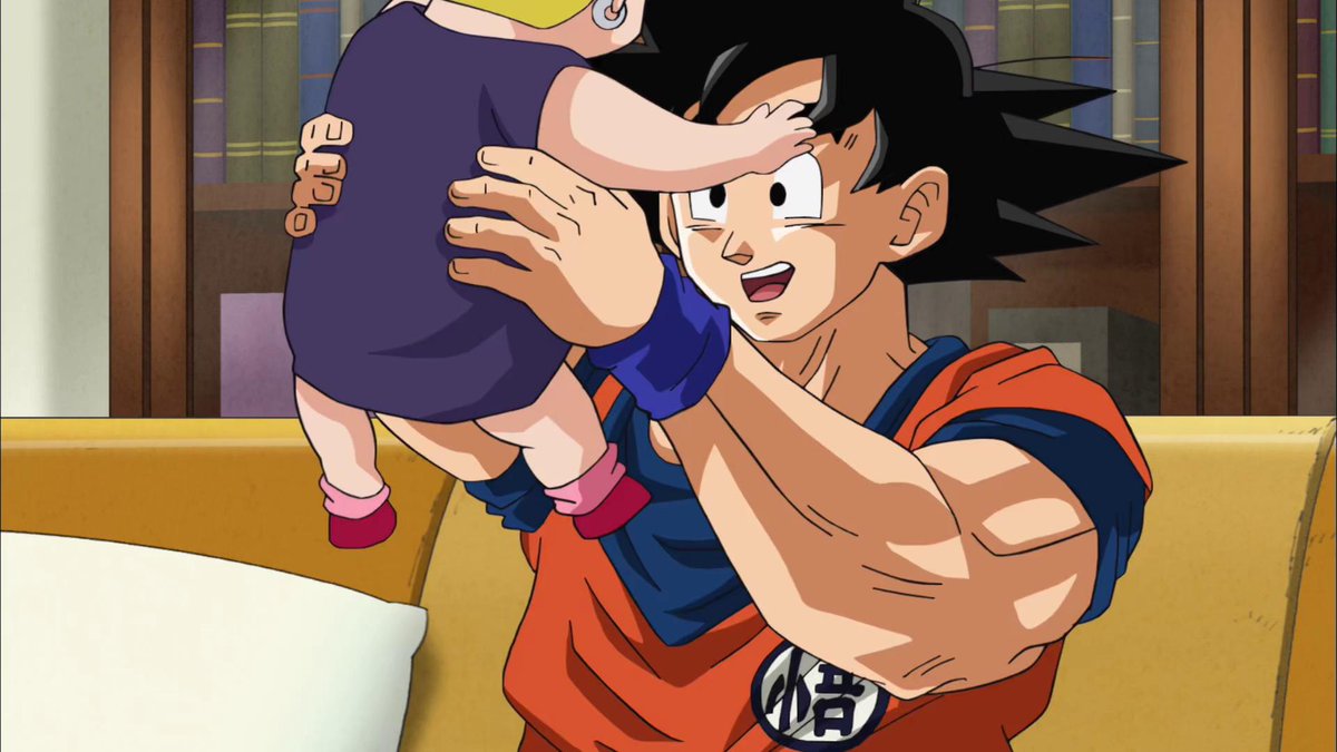 Goku is weirdly good with children, isn't he? pic.twitter.com/KORW5N4h...