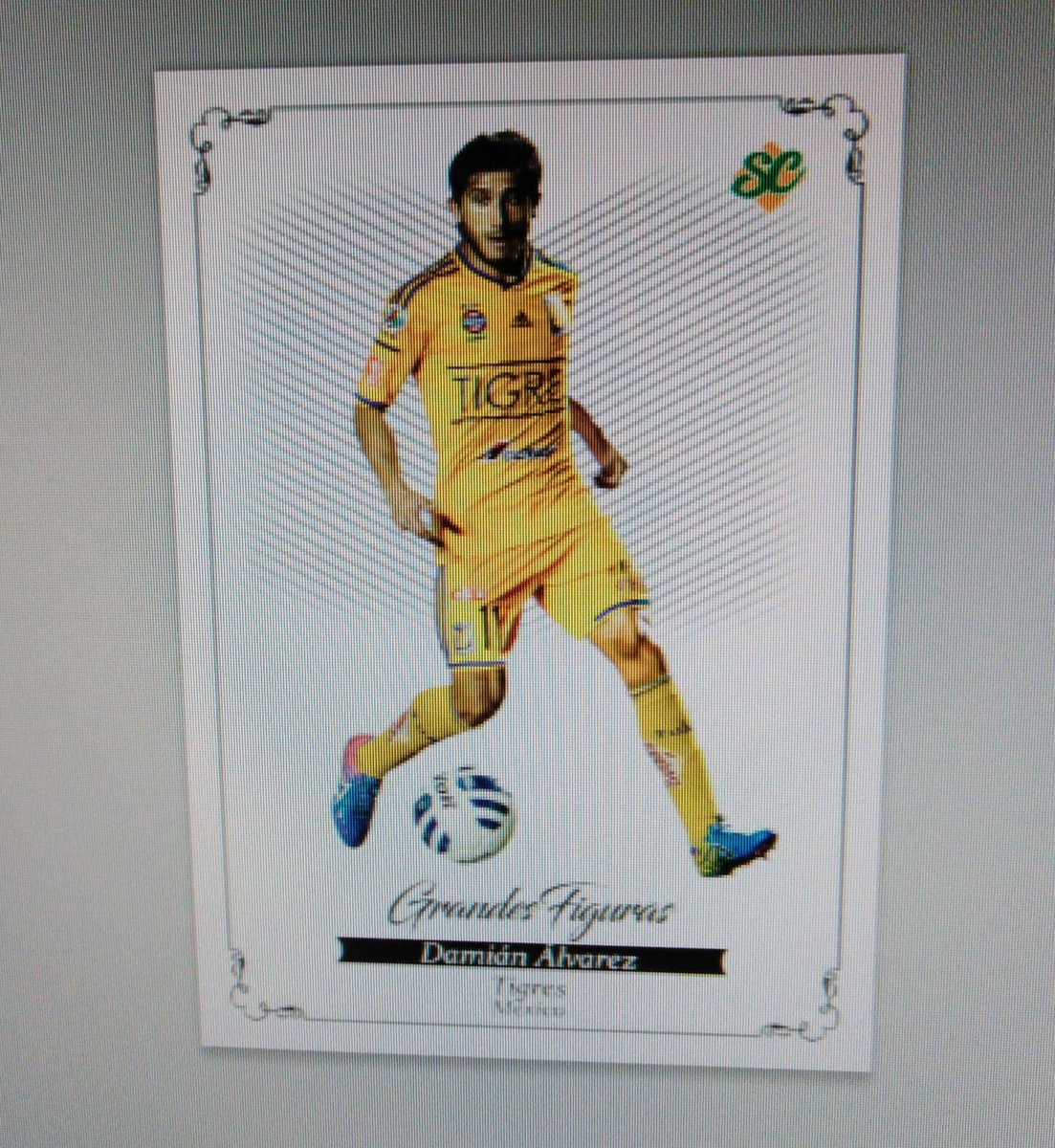 Screencards's tweet photo. Dos grandes Figuras de Tigres son Damián Álvarez y Danilo Veron, mejor conocido como 'Danilinho' . Ellos saldrán en un set de 8 cartas. #Tigres #Ligamx #CardsDeFutbol #TarjetasColeccionables #SomosColeccionistas #GrandesFiguras #ScreencardsWorld https://t.co/BsuwwfnFuv