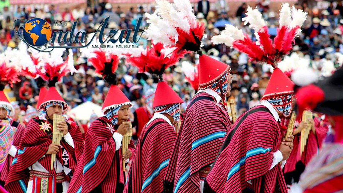 RadioNacionalFM's tweet photo. #TakiDatos | Este domingo 18 de agosto, 34 conjuntos participarán en el “Concurso de Sikuris Virgen de Cancharani 2019”, en #Puno. 
#TierraQueCanta en #Nacional 103.9 FM 📻 https://t.co/DRoJbPa1PE