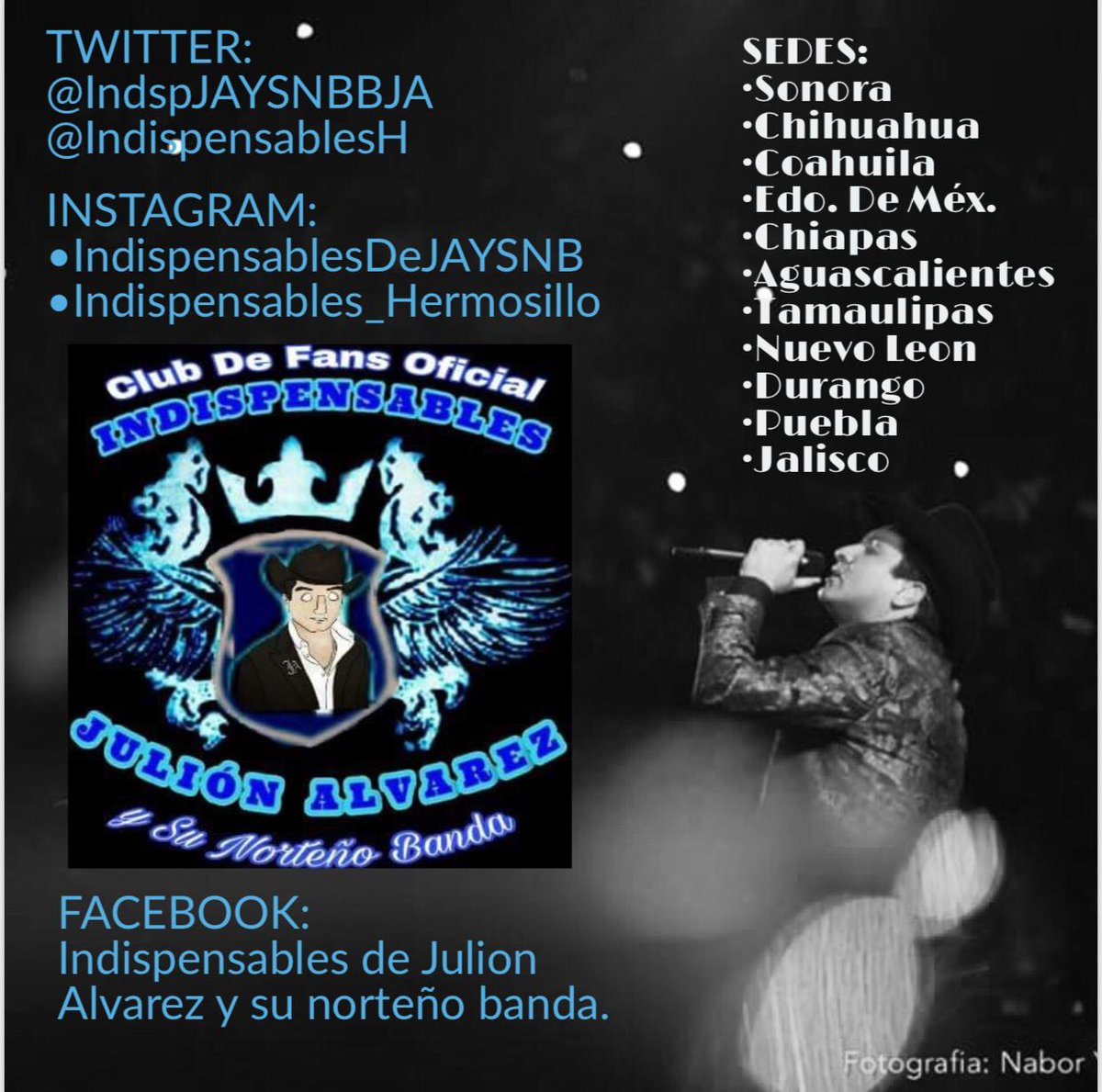 las_sede's tweet photo. El Club @indspjaynbbja forma parte de los #ClubsOficiales de #JulionAlavarezYSNB estas son sus redes sociales #ClubsUnidos @LasChiquitasJA @chiquitaluu @angelesmendozap @newsmedialatino @EEnrique_F
#sedemty https://t.co/eNjIyW8gAu