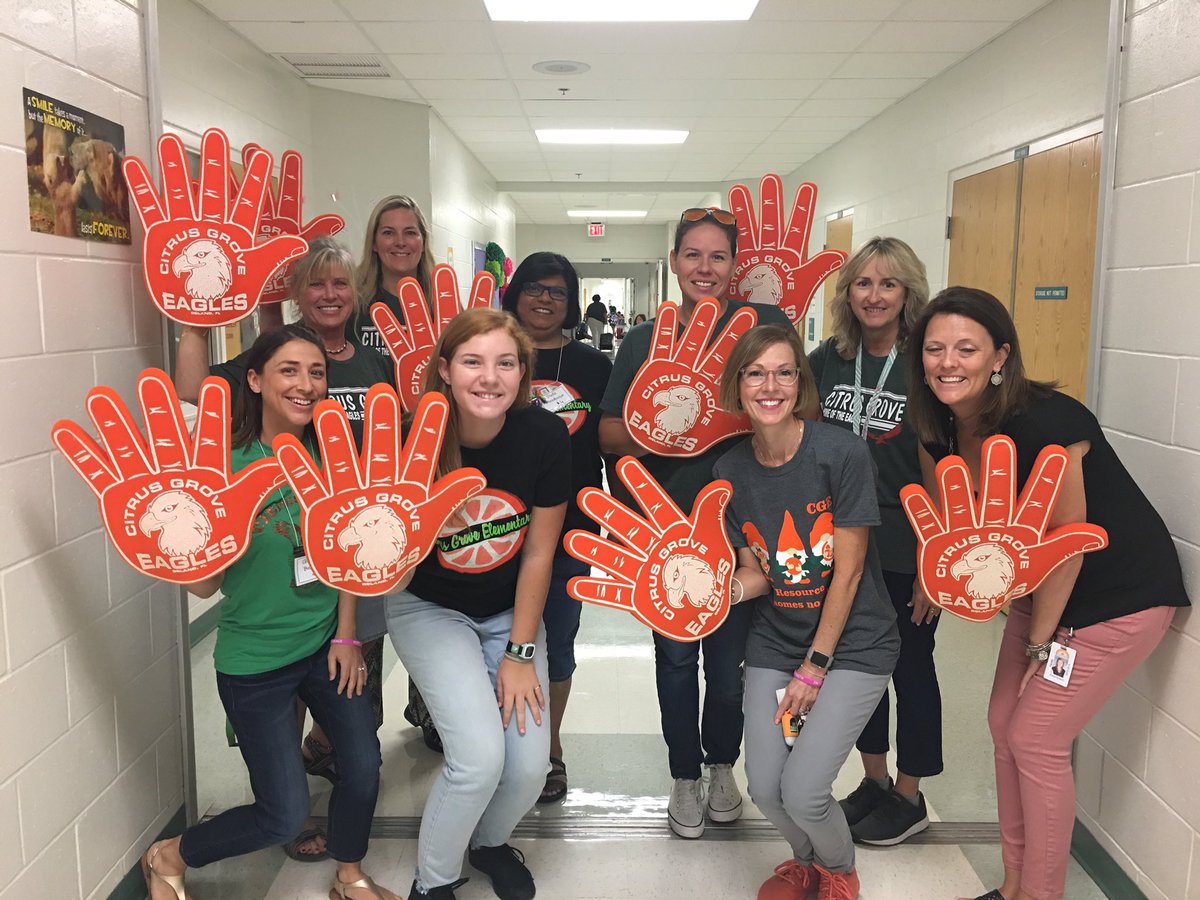 DunnMmjs1's tweet photo. Traditions and Framily @CitrusGrove_VCS @volusiaschools  There truly is “gnome” place like CGE! #cgeeagles #vcsallin #teamresource #teamfourth #grateful #dunn2019 https://t.co/mo7oSPkhuK