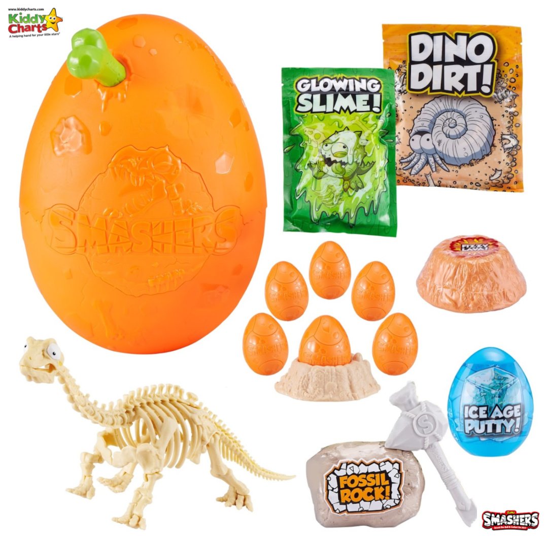 KiddyCharts's tweet photo. LAST 2 HOURS: Win Smashers Dino prize bundle including a new Epic Dino Egg! #ZURU #Smashers #KiddyChartsSummer - Giveaway ends Friday 16th August at 11.59pm . Enter --> https://t.co/FGyEXNUq1g. @ZURUToys #FreebieFridays https://t.co/d9YCI23EmL