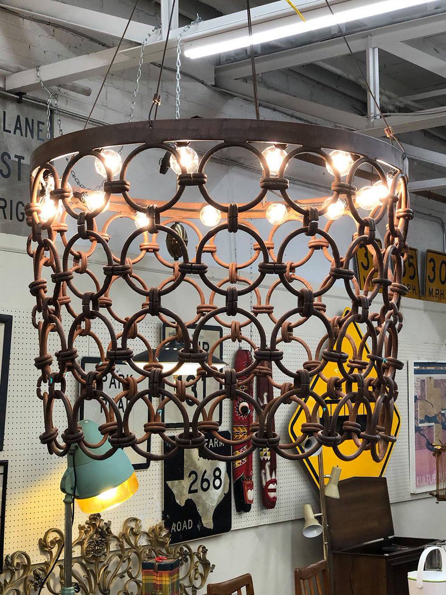 midcenturydfw's tweet image. Industrial Chandelier

28” Diameter x 24” High

$650

Mid Century Dallas
Booth 766

Lula B's
1010 N. Riverfront Blvd.
Dallas, TX 75207

#midcenturydallas #midcenturyfurniture #midcenturytable #industrialchandelier #industrialdecor