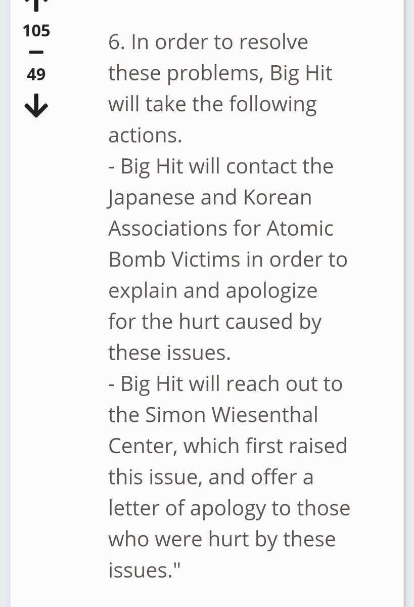 they not only apologized to the fans but to the parties concerned themselves which shows that they actually care about these issues and how they affected people.